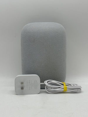Google Nest Audio Smart Speaker with Google Assistant Chalk GXCA6 w/ Charger