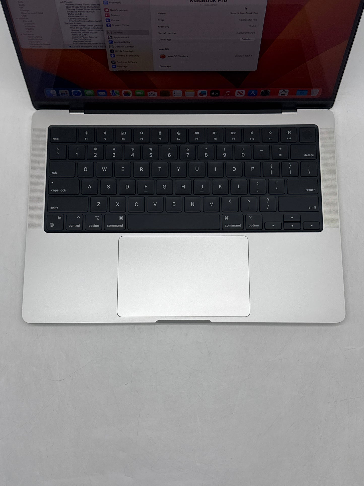 2023 Apple MacBook Pro 14.2" A2779 M2 Pro 16C-GPU 16GB RAM 512GB SSD - Read!