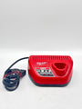 Milwaukee M12 Charger 48-59-2401 OEM 12V Lithium Ion Battery Tool Charger Tested - image 2