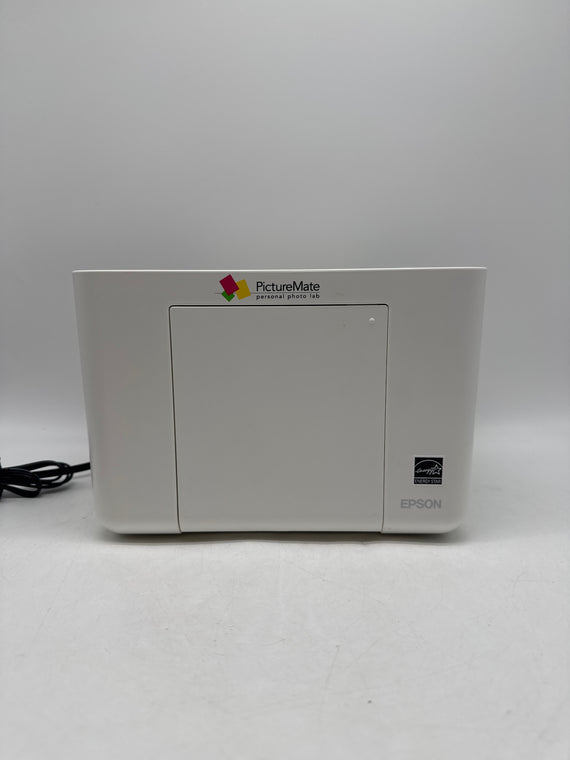 Epson PictureMate PM225 B385A Inkjet Photo Printer USB Black - Used