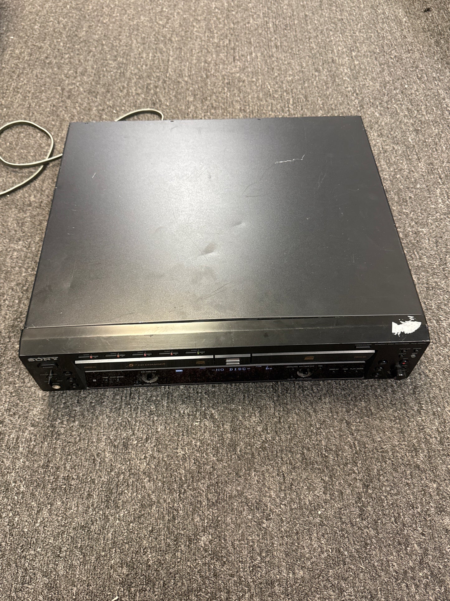 Sony RCD-W500C Compact Disc Recorder Only