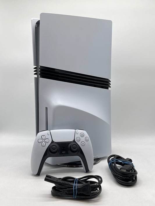 Sony PlayStation 5 Pro PS5 CFI-7019 2TB Console White w/Disc Drive & 2TB SSD