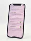 Unlocked Apple iPhone 12 A2172 128GB Blue 81% BH - Cracked Screen, Back image 3