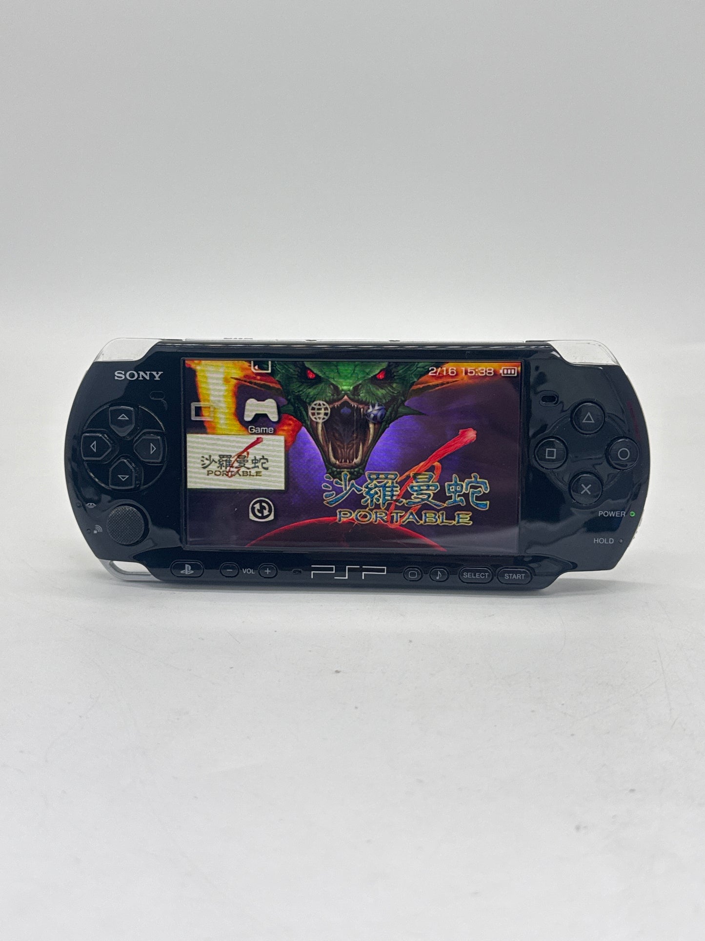 Sony PlayStation Portable PSP-3000 Piano Black Console #361 w/1200mAh Battery