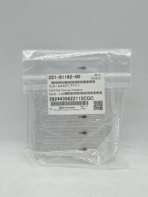 New Shimadzu 221-81162-00 ClickTec ferrule holeless