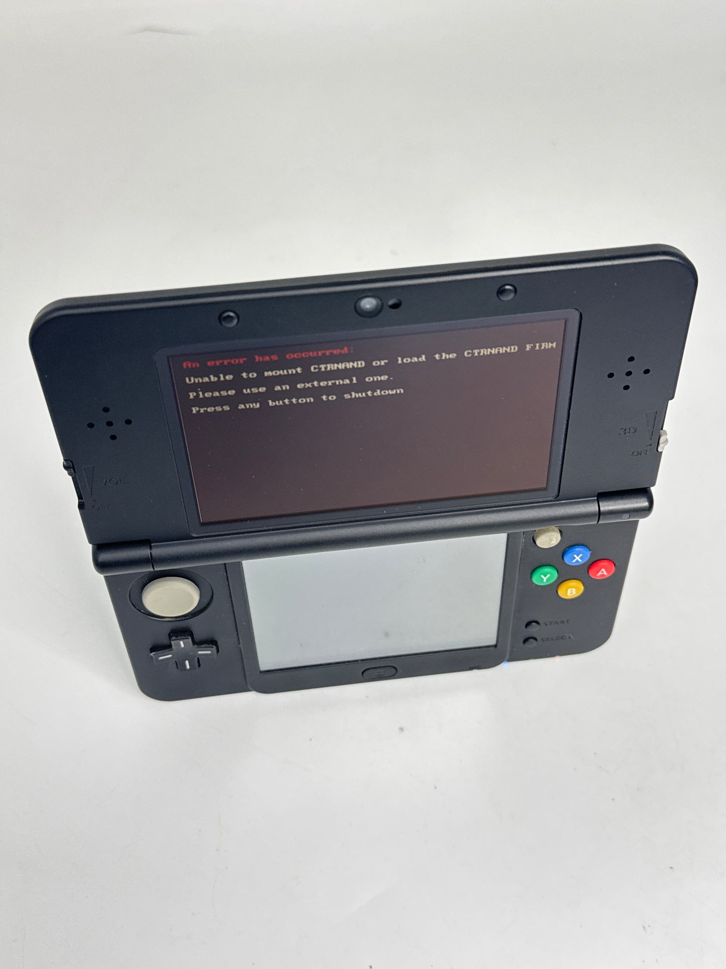 Nintendo NEW 3DS KTR-001 Console #109 - Does Not Boot READ