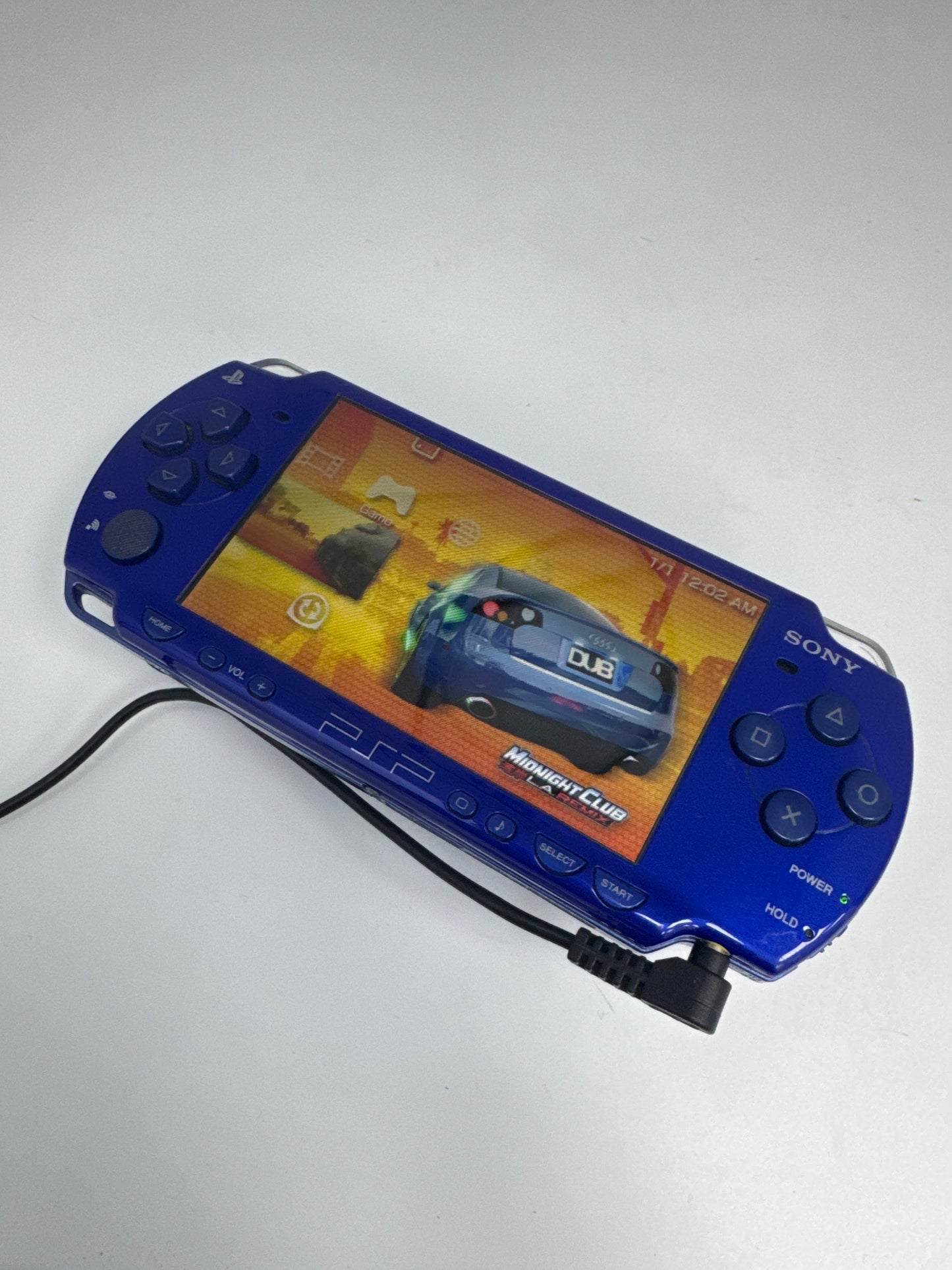 Sony PSP-2000 Blue Console Only #103 No Battery No Lid No Charger AS IS (Copy)