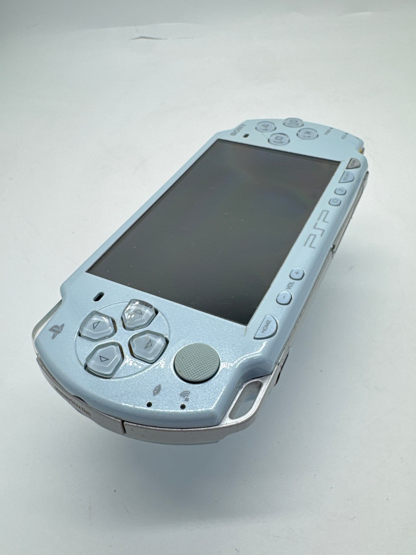 Sony PSP-2000 Blue Console #92 BAD DISC DRIVE FLIMSY POWER BUTTON  READ AS IS