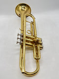 Brass Trumpet USA Student Horn w/ Case READ Cosmetic Wear Parts Repair image 4