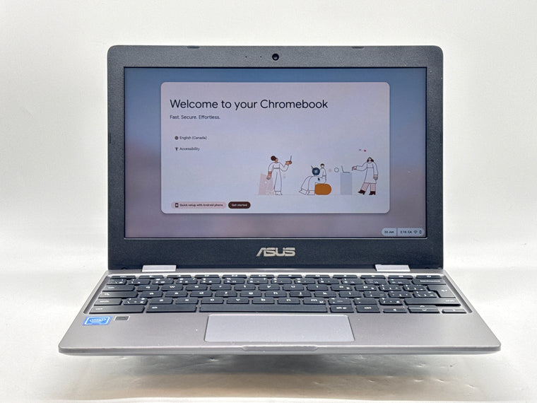 Asus Chromebook C223NA 11.6" Celeron N3350 4GB 32GB eMMC Black Used