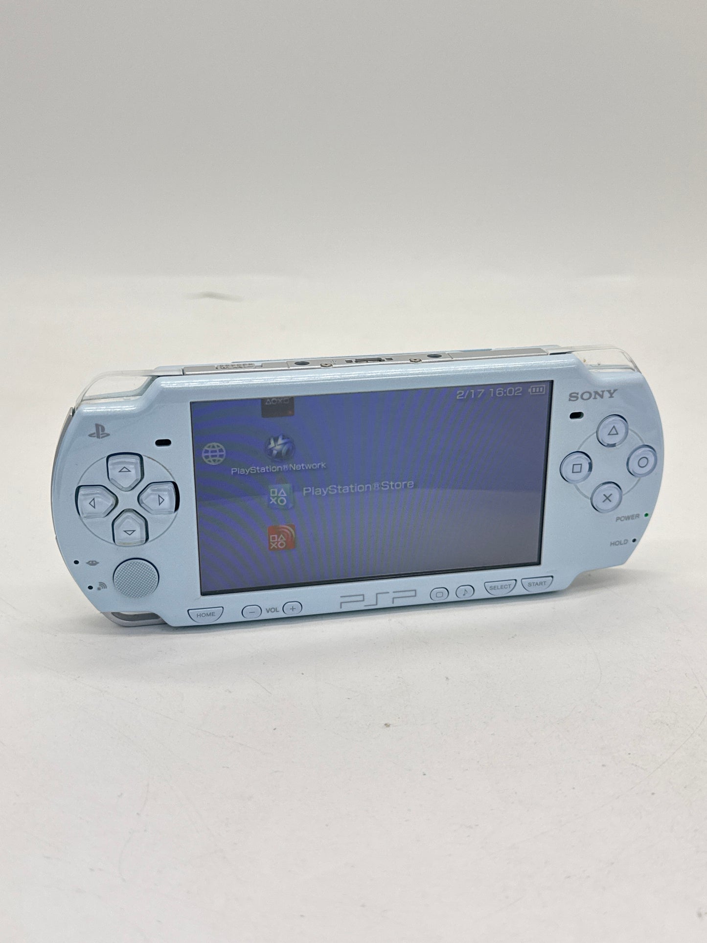 Sony PlayStation Portable PSP-2000 Felicia Blue Console #372 w/1200mAh Battery
