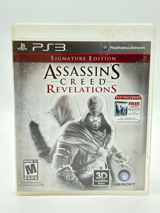 Assassin's Creed: Revelations Sony PlayStation 3 PS3 Game Free Shipping