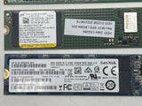 Lot of 11 M.2 2280 SSD 256GB 512GB SATA NVMe SanDisk Micron Samsung - Untested image 6