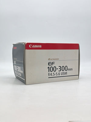 Canon EF 100-300mm f/4.5-5.6 USM Telephoto Zoom Lens - Open Box