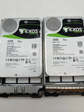 Lot of 2 Seagate Exos X16 2KH203-003 16TB 3.5" Hard Drive - Damaged image 5