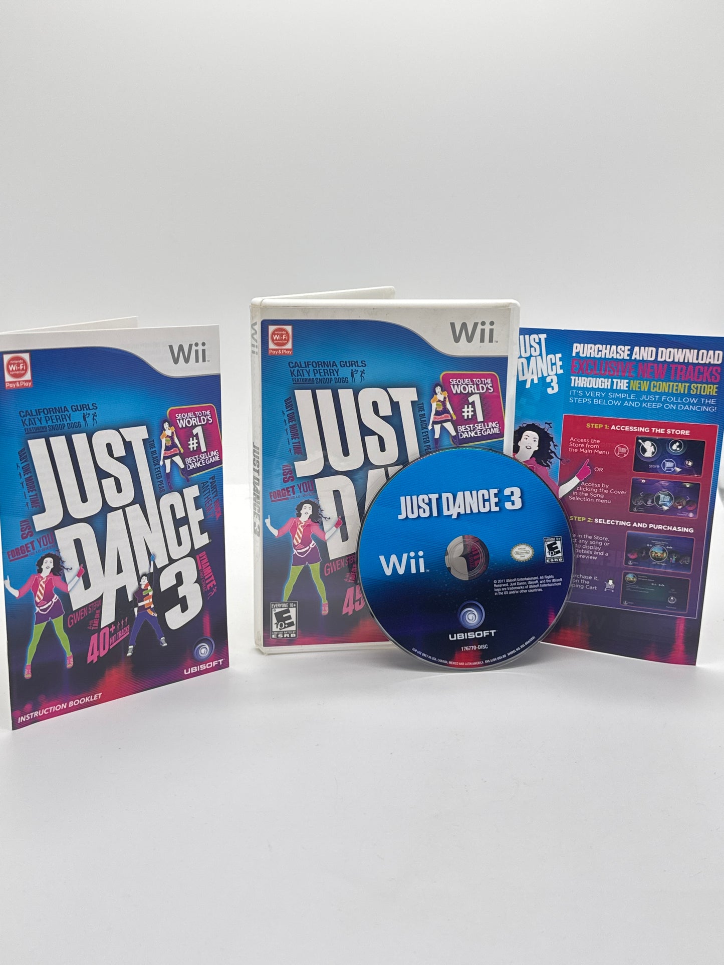 Just Dance 3 (Nintendo Wii, 2011) CIB