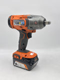 RIDGID R86215 Cordless Impact Wrench 18V Li-Ion Battery & Charger image 2