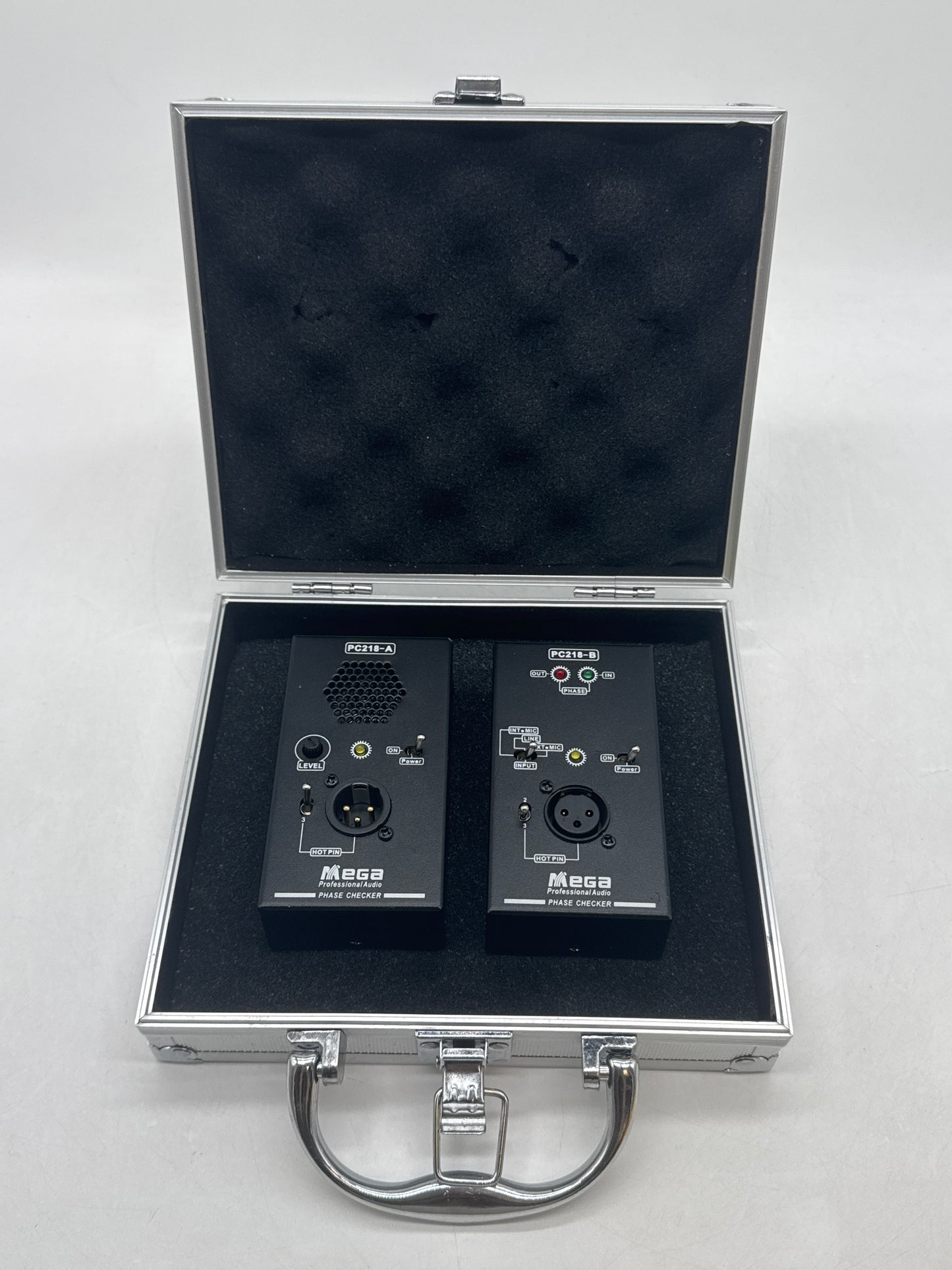 PC218 New Phase Polarity Checker Detector Audio Speaker Microphone Sound Tester