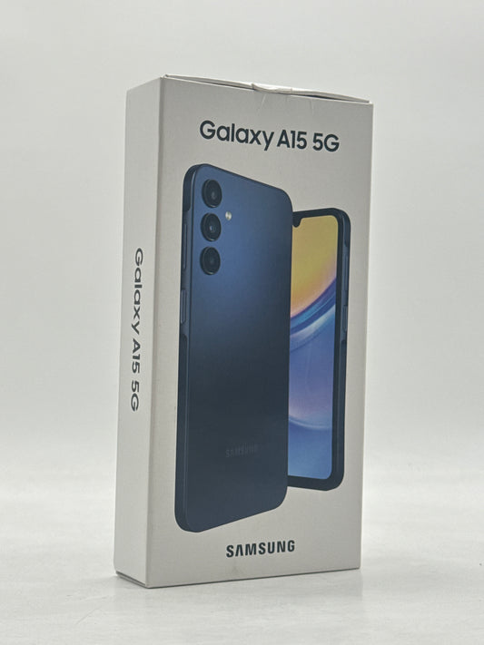 Metro Samsung Galaxy A15 5G 6.5" SM-A156U 64GB 4GB RAM Blue Black - New in Box