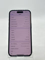 US Sprint/T-Mobile Apple iPhone 15 A2846 128GB Black 98% Battery Health - image 2