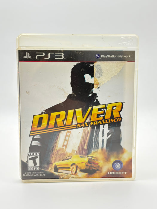 Driver San Francisco Sony PlayStation 3 PS3 Video Game Free Shipping