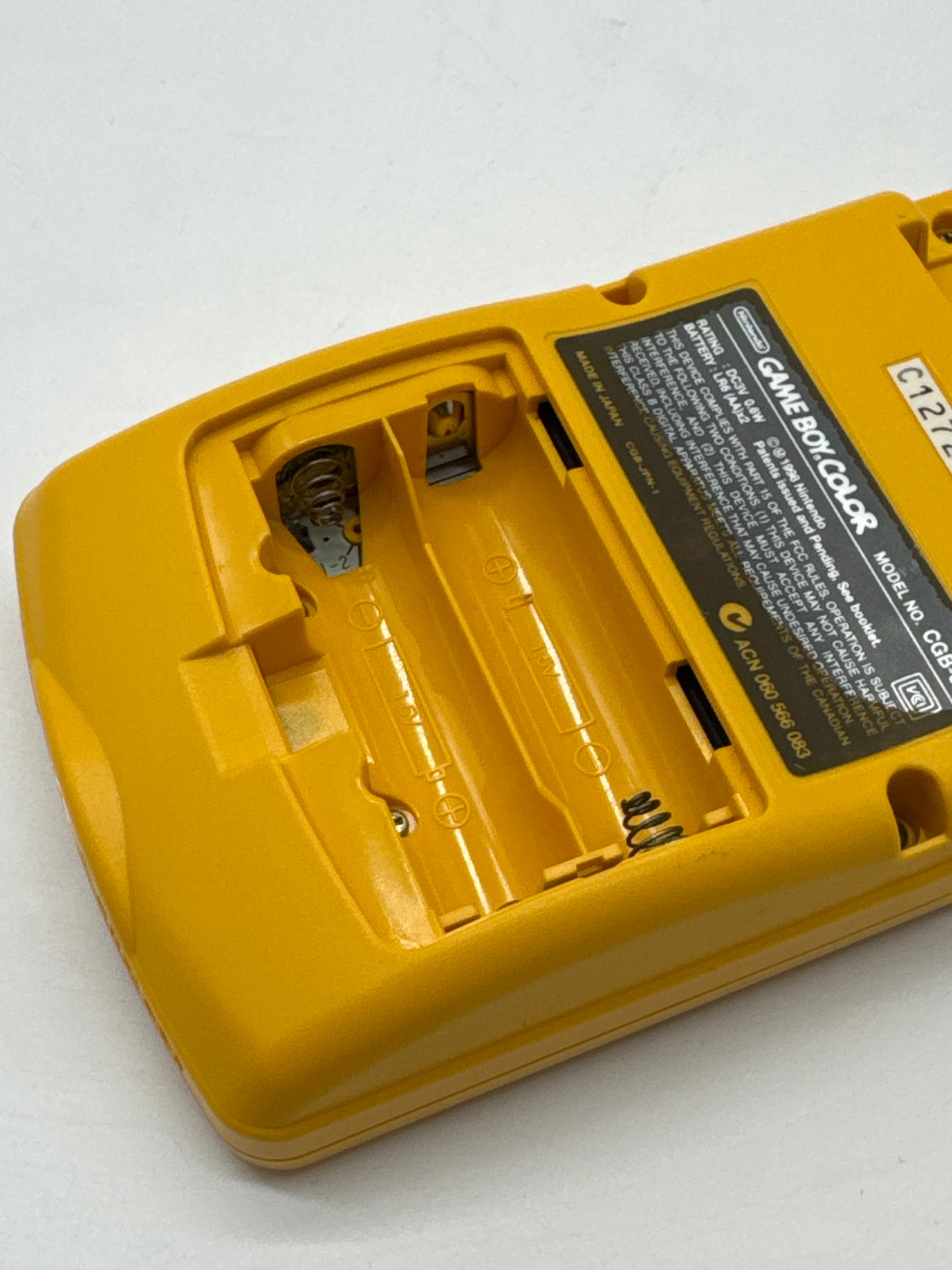 Tested Nintendo Game Boy Color Console CGB-001 - Yellow