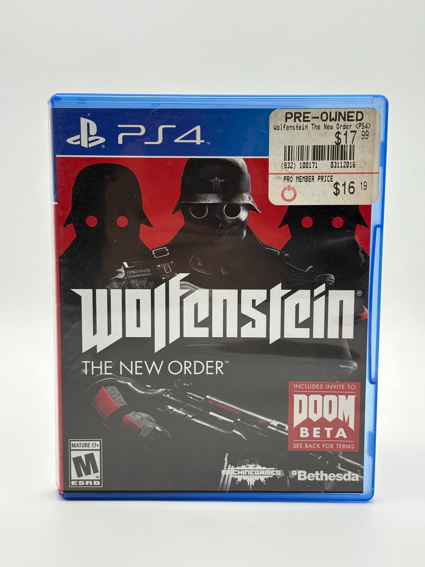 Wolfenstein: The New Order - PlayStation 4 PS4