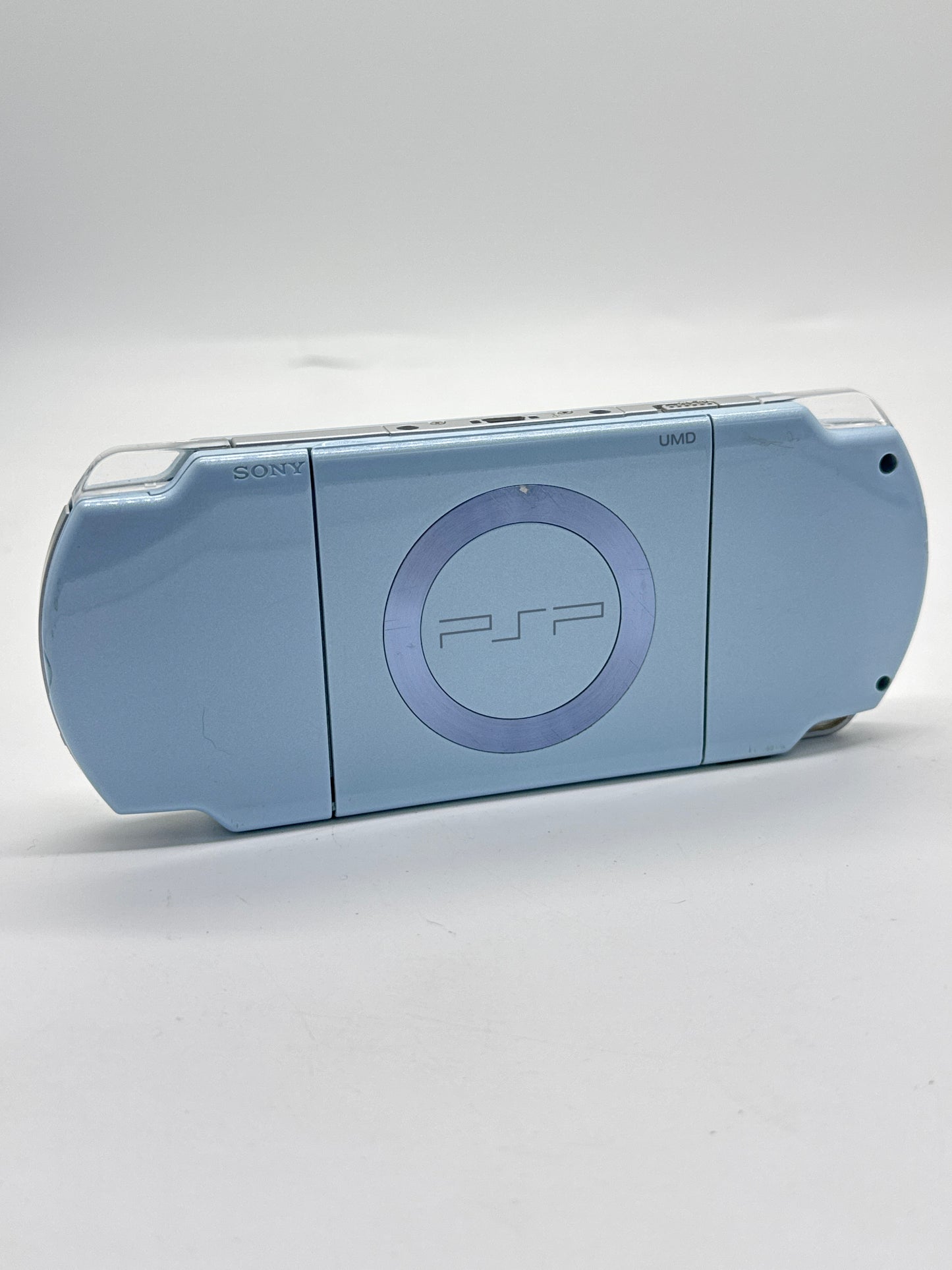 Sony PSP-2000 Blue Console #91 w/1200mAh Battery & No Charger NOISY DISC DRIVE