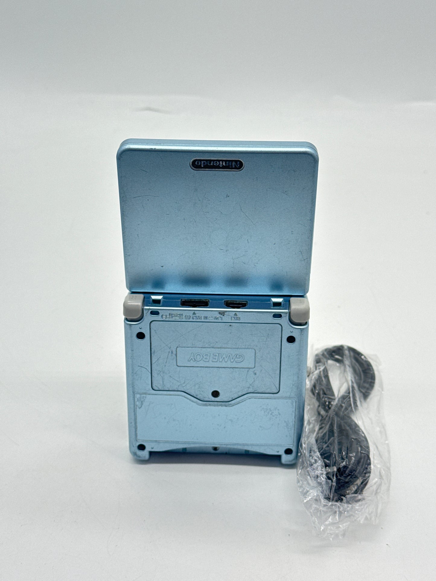 Nintendo Game Boy Advance SP AGS-001 Blue Console #658 w/ Charger