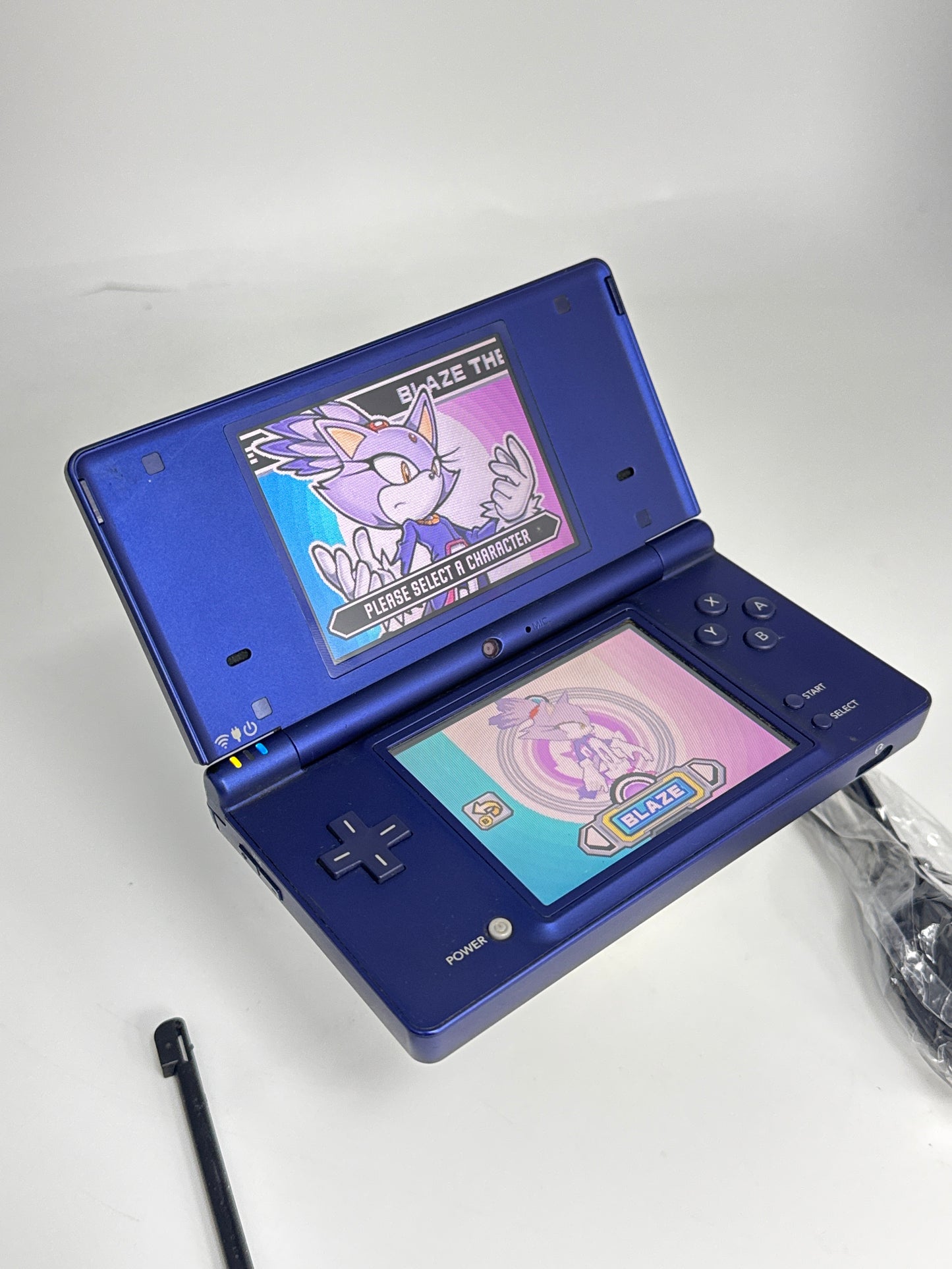 Nintendo DSi TWL-001(JPN) Blue Console #418 w/ Stylus & Charger