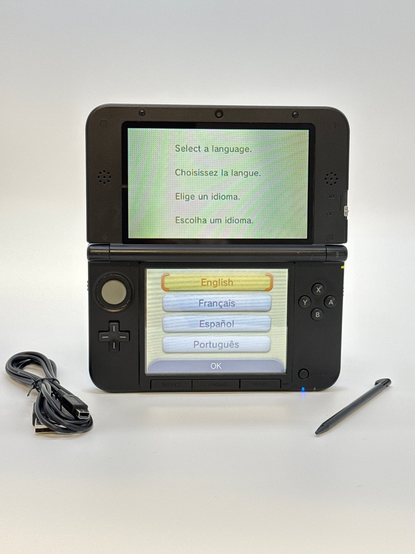 Nintendo 3DS XL LL SPR-001(JPN) Blue/Black Console #8