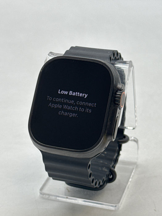 Unlocked Apple Watch Ultra 2 A2986 49MM GPS + Cellular Black Titanium