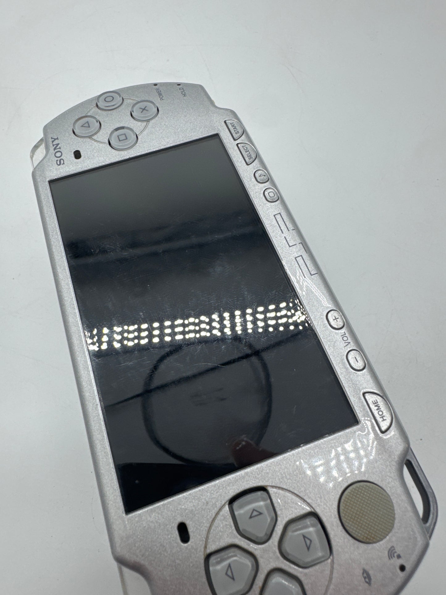 Sony PSP-2000 Silver Console #86 w/3600mAh Battery & No Charger