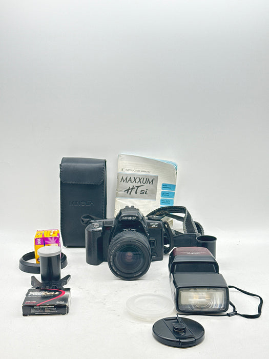 Minolta Maxxum HTsi SLR Film Camera with AF 38-80mm Zoom Lens