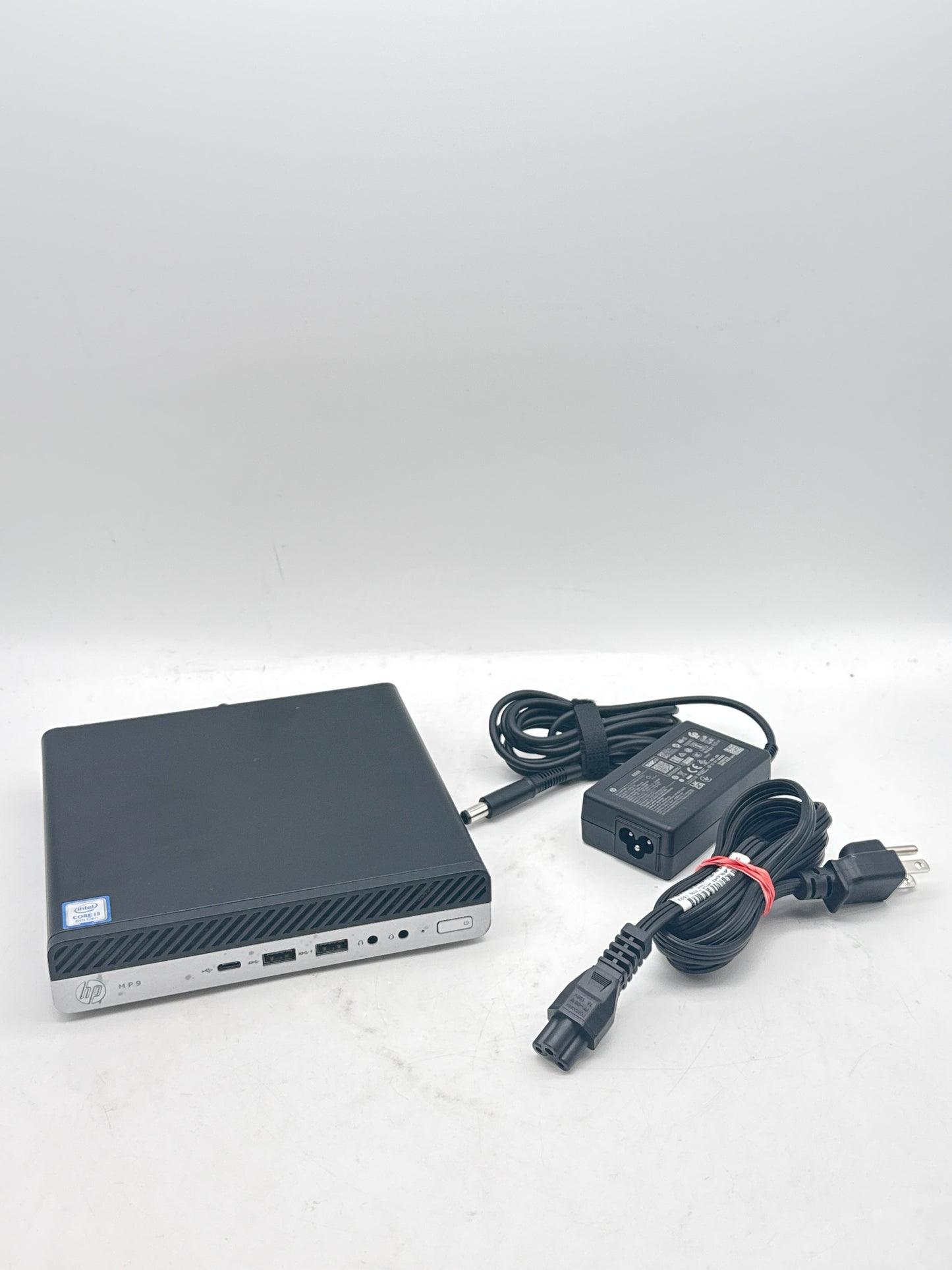 HP MP9 G4 Retail System AMS for POS - Intel I3-8100T 8GB RAM 256 SSD W/Power Adapter