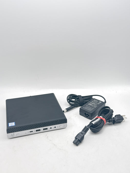 HP MP9 G4 Retail System AMS for POS - Intel I3-8100T 8GB RAM 256 SSD W/Power Adapter