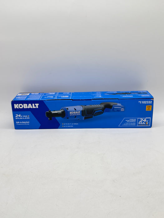 Kobalt 24V 3/8" Brushless Cordless Ratchet Wrench 1102332 KRW-224B-03 Tool Only Open Box