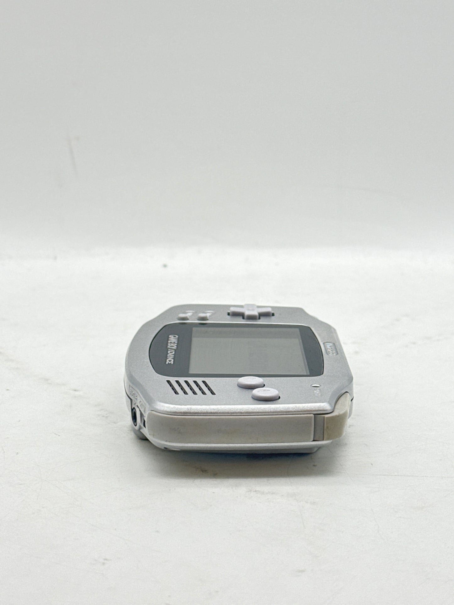 Nintendo Game Boy Advance AGB-001 Handheld Game Console Metallic Silver