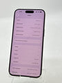 Unlocked Apple iPhone 15 Pro Max A2849 256GB White Titanium - Cracked Lens Read! - image 2