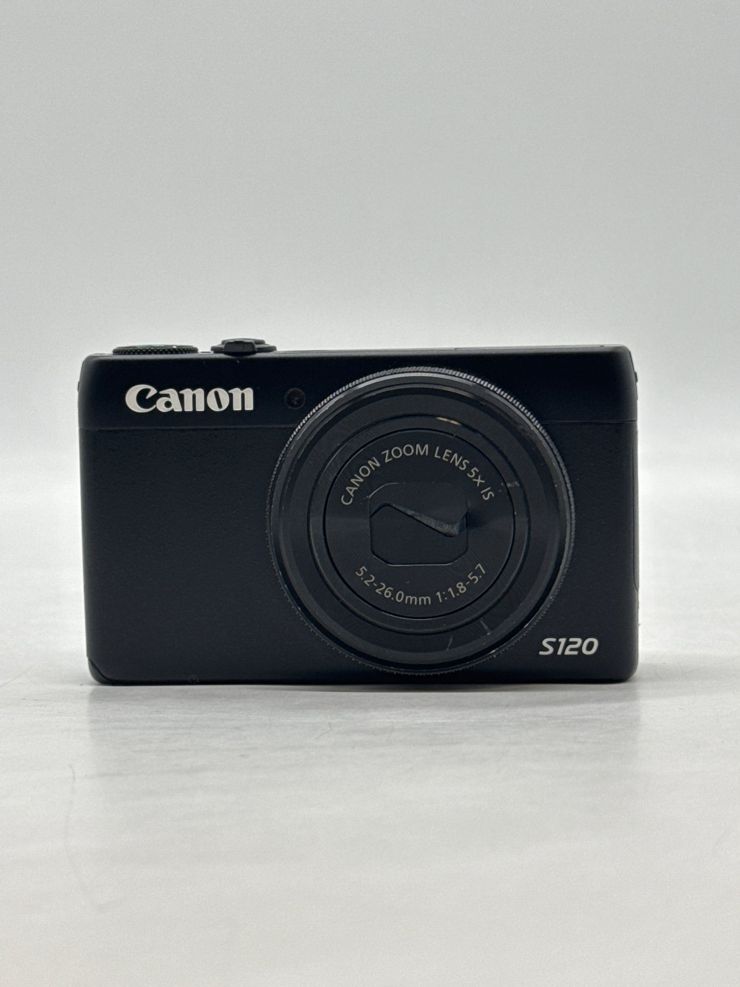 Canon PowerShot S120 12.1MP Digital Point-And-Shoot Camera - Parts Read!