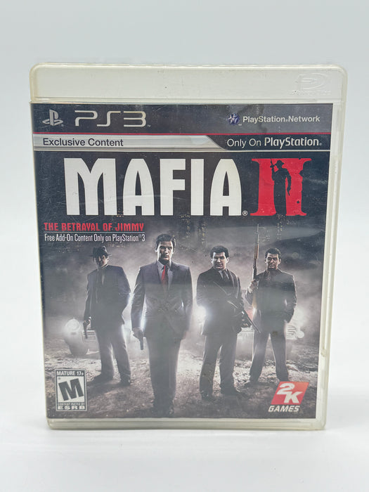 Mafia II Sony PlayStation 3 PS3 Game Free Shipping