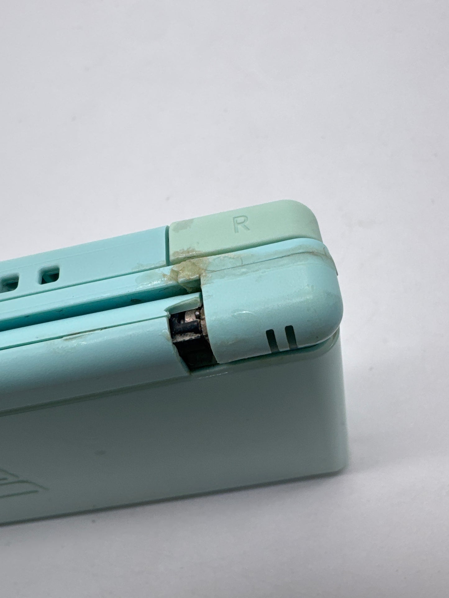 Nintendo DS Lite USG-001 Light Blue Handheld Video Game Console Only AS IS