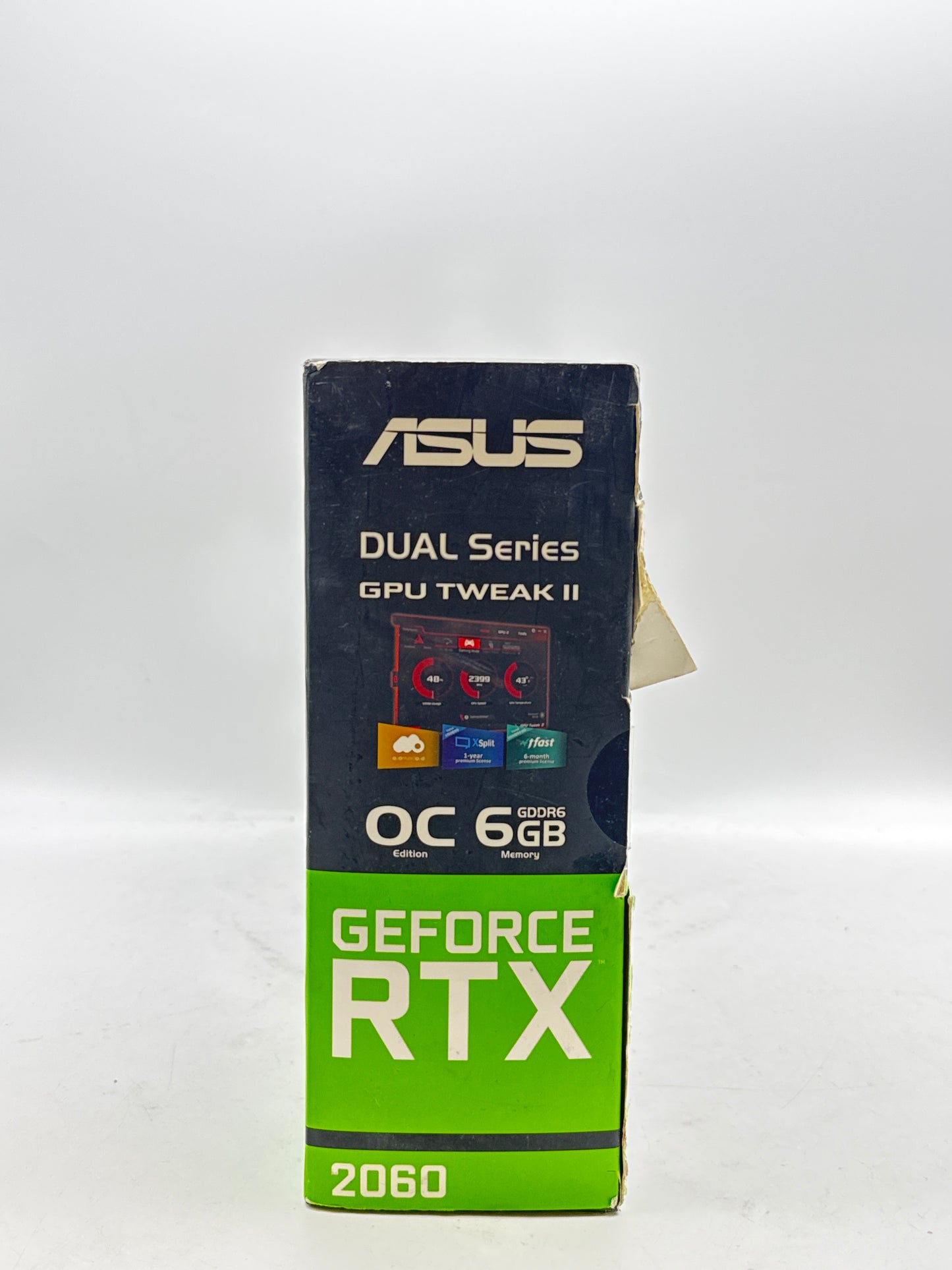 ASUS GeForce RTX 2060 OC 6GB GDDR6 EVO Graphics Card DUAL-RTX2060-O6G-EVO