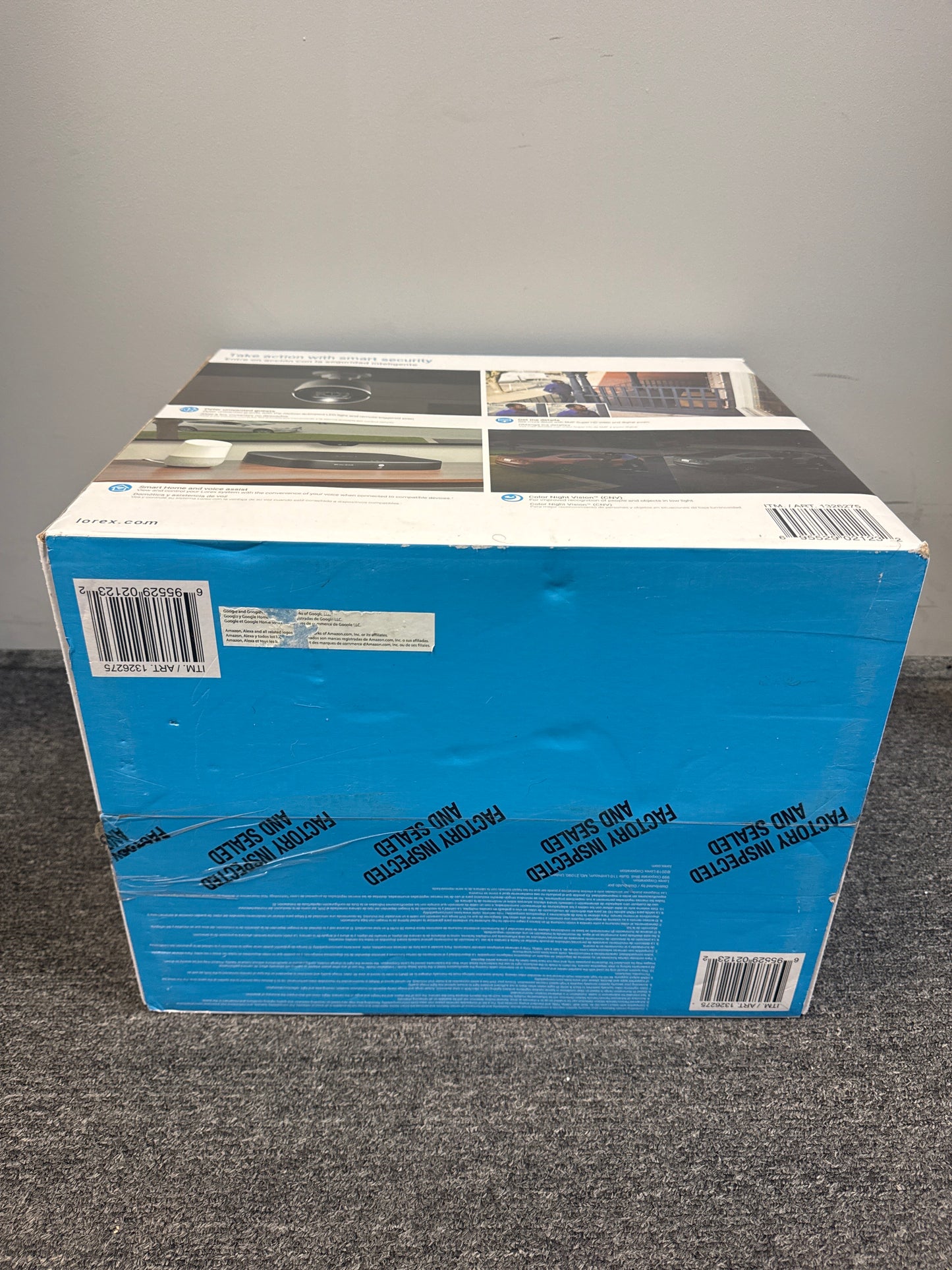 Lorex TD81825A4-E 8-Channel 2TB DVR 4-4k Bullet Camera Security System - New Open Box