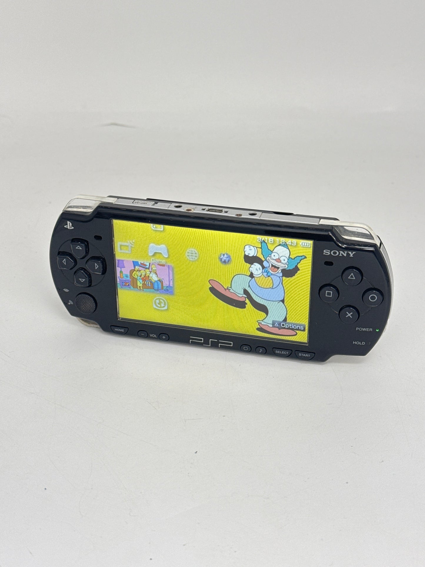 PlayStation Portable PSP-2000 Piano Black Console #670 w/ OEM 1200mAh Battery