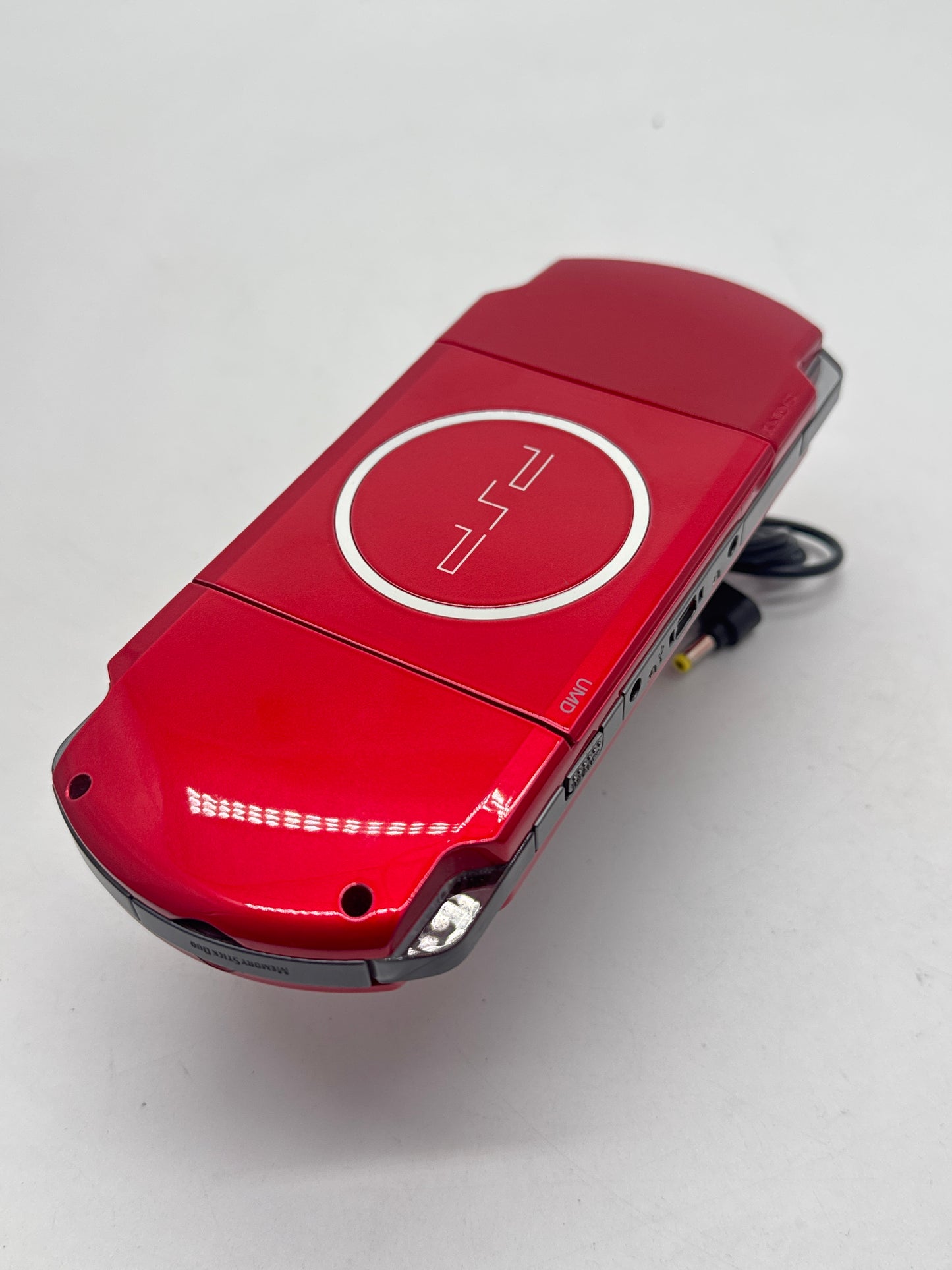 Sony PlayStation Portable PSP-3000 Red Console #364 w/2400mAh Battery & Charger