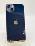 US Sprint/T-Mobile Apple iPhone 14 Plus A2632 128GB Midnight - Cracked Back Read! image 2