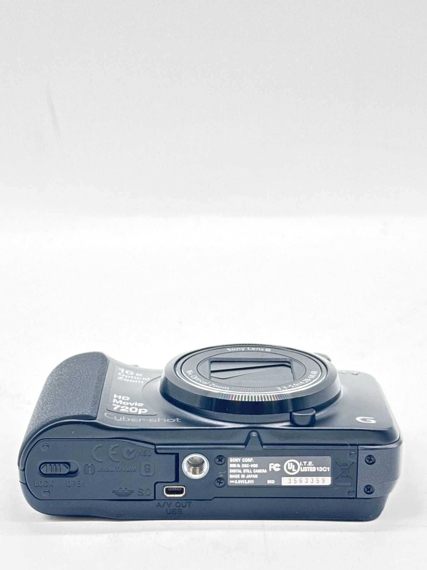 Sony Cyber-shot DSC-H90 16.1MP Compact Digital Camera - Bad Flash