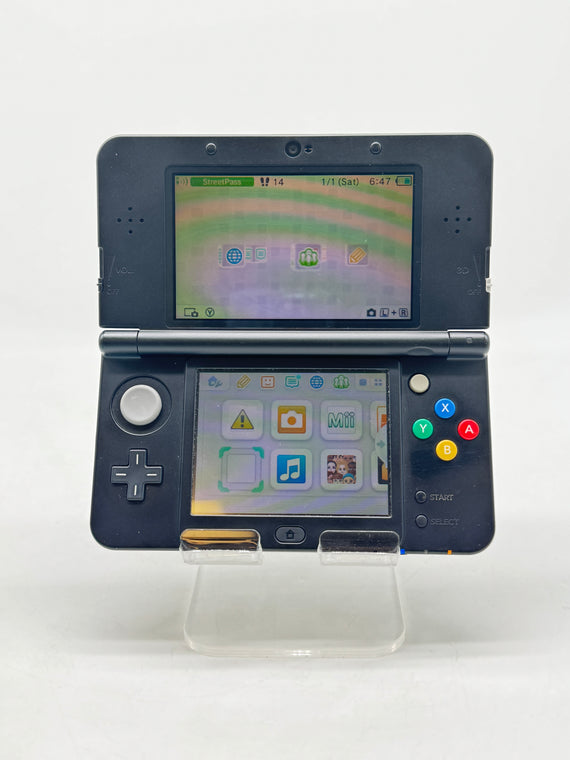 Nintendo New 3DS KTR-001 Black Console Japan Region Used