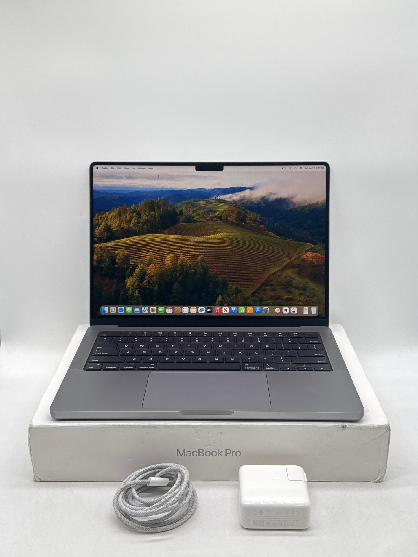 2023 Apple MacBook Pro 14.2" A2918 M3 8C-GPU 10C-CPU 512GB SSD 8GB RAM 3 Cycle